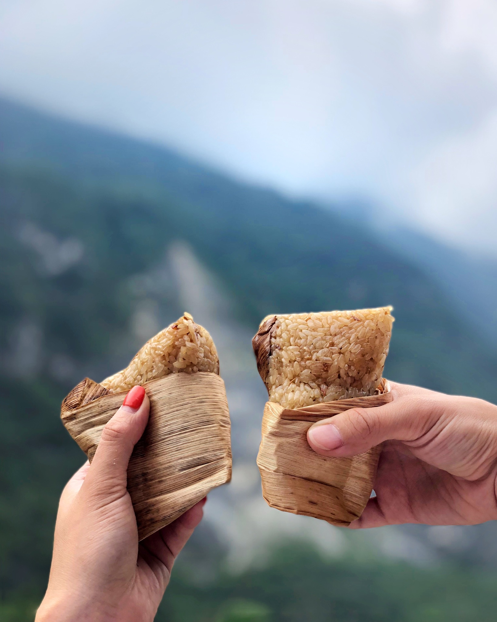 Sticky rice in Hualien