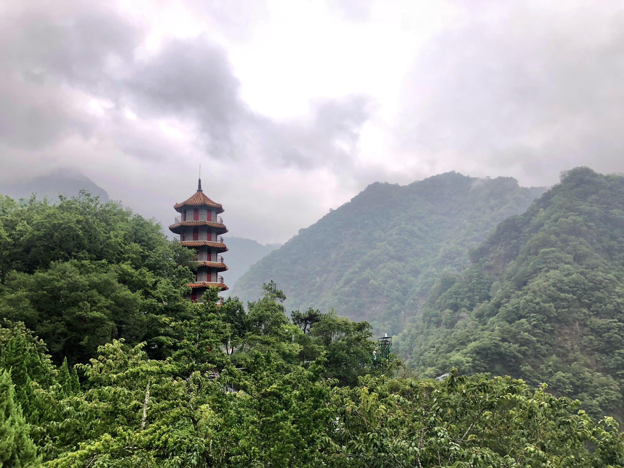Cloudy in Taroko National Park