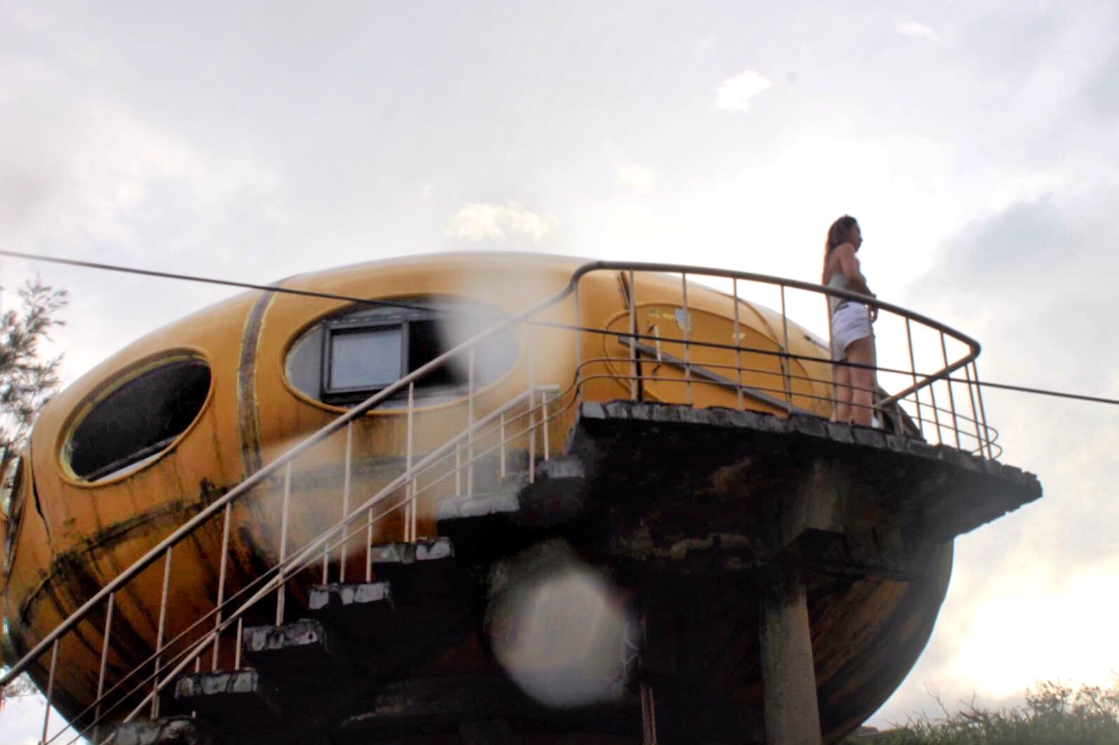 Abandoned UFO home in Wanli Taiwan