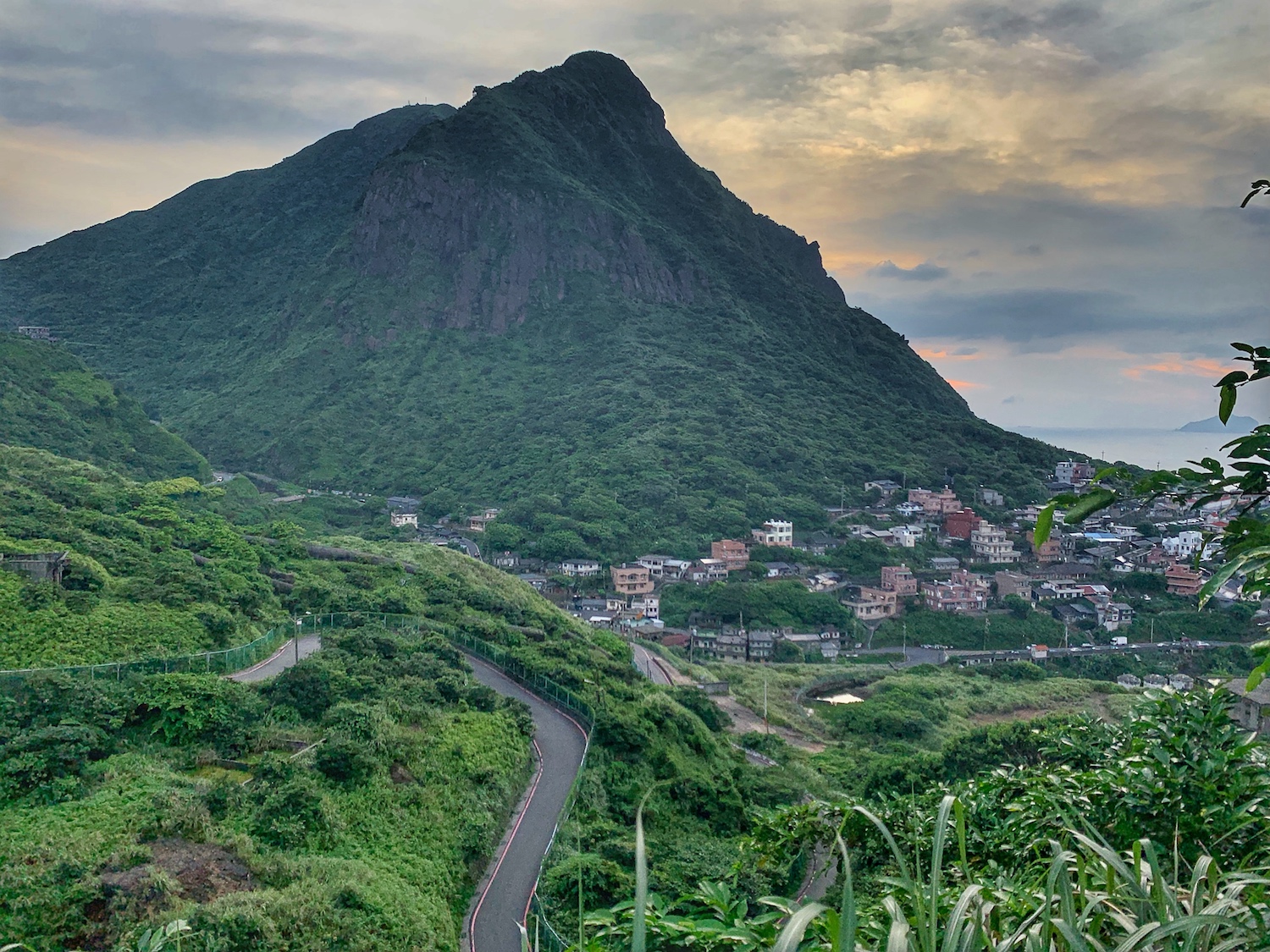 Surrounded by mountains and the sea