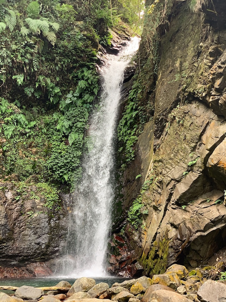 A beautiful waterfall in Taichung